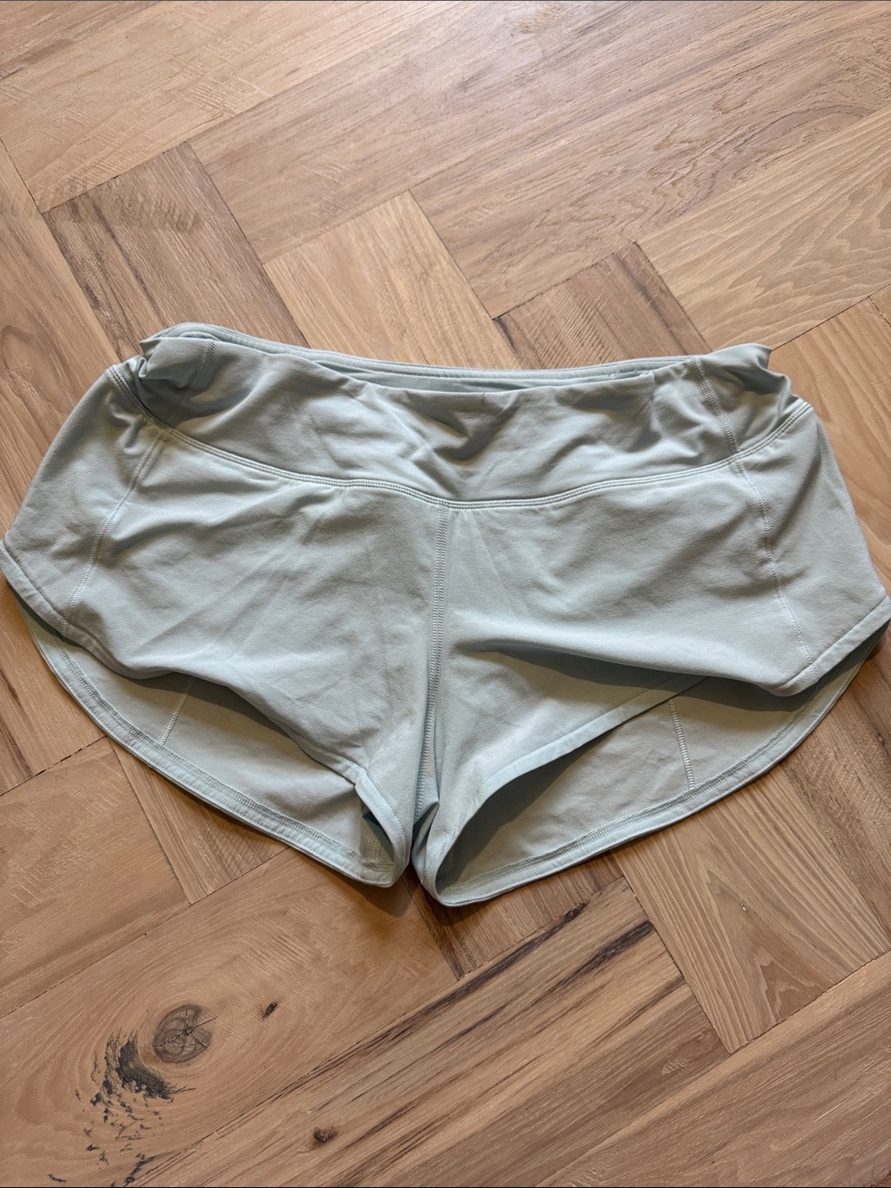 lululemon athletica Sage Green Athletic Shorts